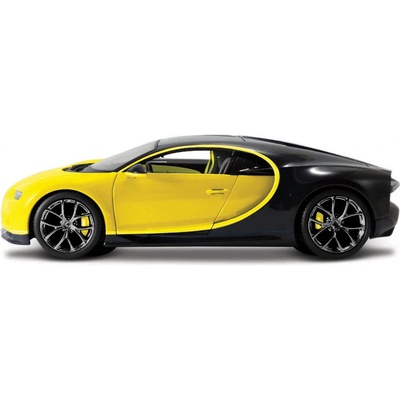 Maisto Bugatti Chiron žlto-čierne Exotics 1:24