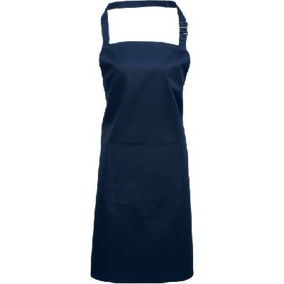 Premier Workwear Pracovní zástěra za krk s kapsou PR154 Navy Pantone 2766 72x86cm
