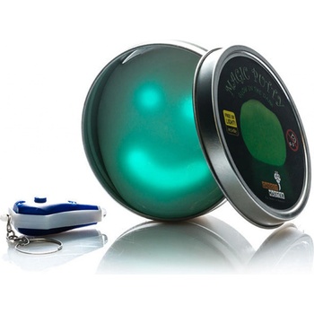 Inteligentní plastelína svítící zelená