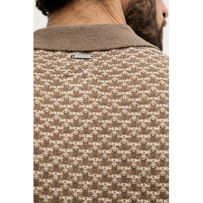 GUESS Риза мъжка с добавен лен RYDEN (M6GR20.Z0704)