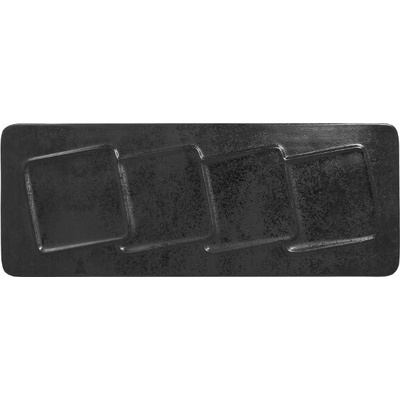 RAK Porcelain Talíř obdélný 4 zóny 37 x 14 cm RAK-KRCRRT4Z