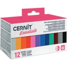 Cernit Modelovací hmota sada 12x25g Basic