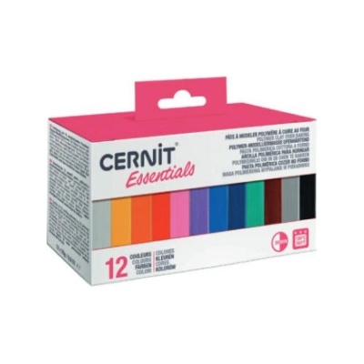 Cernit Modelovací hmota sada 12x25g Basic