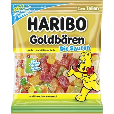 Haribo Saure Goldbären kyselí želé medvídci 175 g