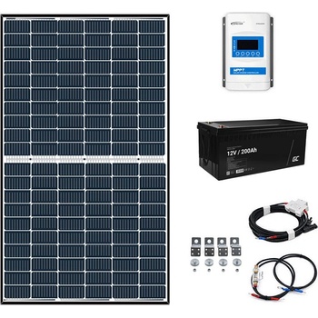 Ecoprodukt ostrovní systém 410 Wp 200Ah 12V s 30A MPPT regulátorem