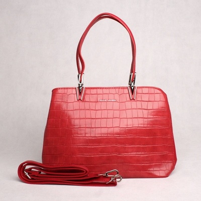David Jones Paris Středně velká kabelka do ruky CM6456A červená