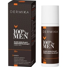 Dermika 100% for Men vysoce hydratační a revitalizační krém 30+ 50 ml