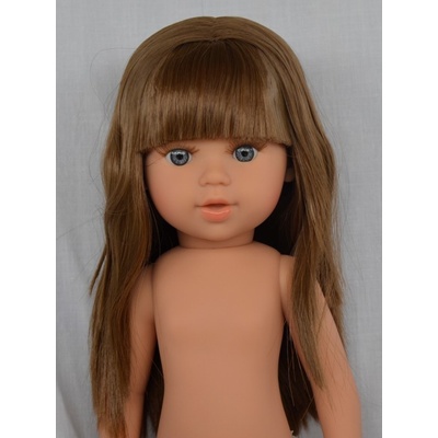 Marina & Pau Marina 40 cm dlouhé tmavě hnědé vlasy
