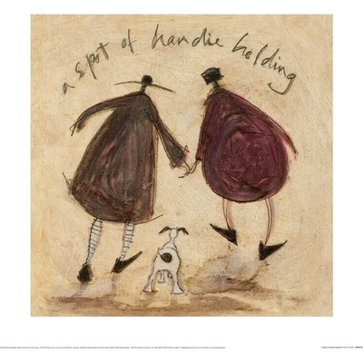 Umelecká tlač Sam Toft - A Spot Of Handie Holding, 40 × 40 cm