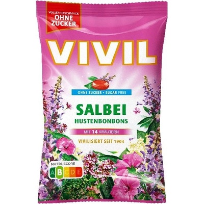 Vivil Šalvěj+14 druhů bylin bez cukru 120 g