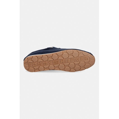 Tommy Hilfiger TH BELLA LOW RUNNER SUEDE маратонки дамски от велур (FW0FW09189)