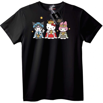 Тениска Hello Kitty & Friends Кралска - XS, White