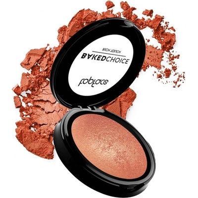 Topface Baked Touch zapečená tvářenka 004 Shimmer Peach 5 g