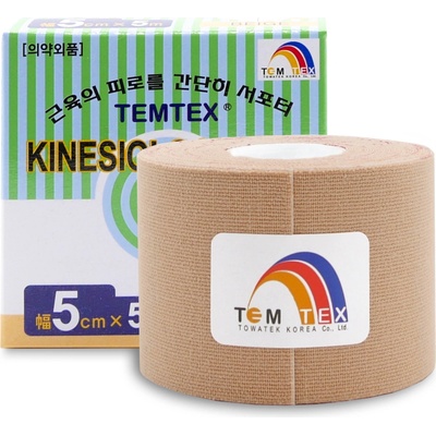 Temtex kinesio tape Classic béžová 5 cm x 5 m – Zboží Mobilmania