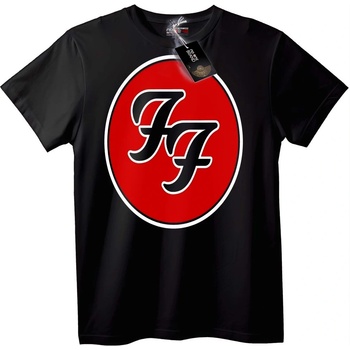 NOONEBRAND Тениска Лого FF в черно - 2XL, White