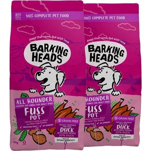 Barking Heads & Meowing Heads All Hounder Fuss Pot Duck 2 x 12 кг