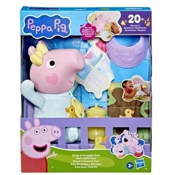 Hasbro Peppa Pig: хъркаща и гукаща Evie плюш