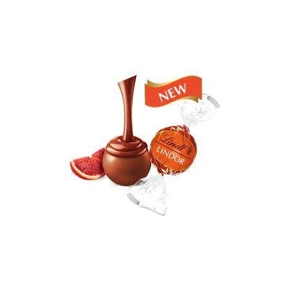 Lindt Lindor pralinky červený pomaranč vážená 100 g