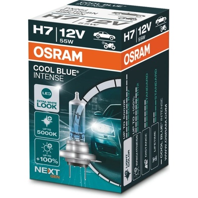 Osram Coll Blue Intense H7 PX26d 12V 55W 64210CBN