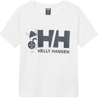 Helly Hansen K HH Tech Graphic T-shirt White