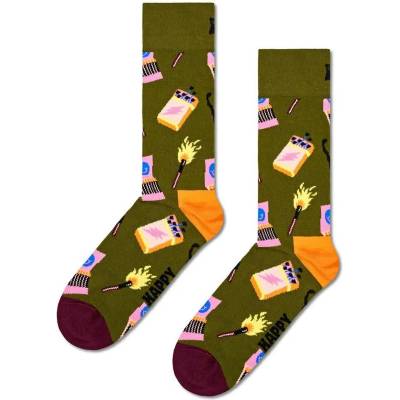 Чорапи Happy socks Matches Half long socks - Multicolor (Dark Green)