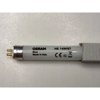Osram T5 HE14W Žiarivka neónová trubica modrá 549mm