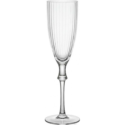 Clay re & EefSklenička na šampaňské s žebrováním Ø 5*24 cm 150 ml