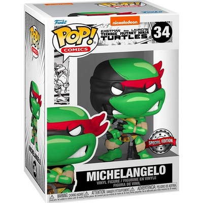 Funko Pop! Teenage Mutant Ninja Turtles Michelangelo PX Exclusive 34