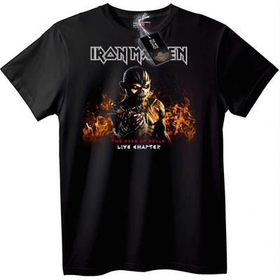 NOONEBRAND Тениска Iron Maiden Book of Souls Live Chapter - XL, White