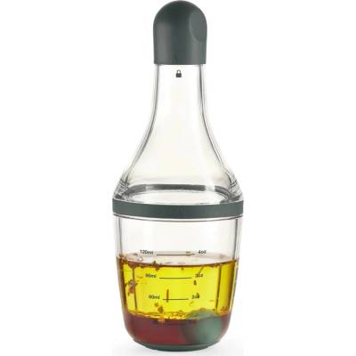 Šejkr na dressing 180 ml, šedá, plast, Lékué