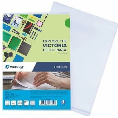 VICTORIA Obal transparentní matný typ L A4100ks