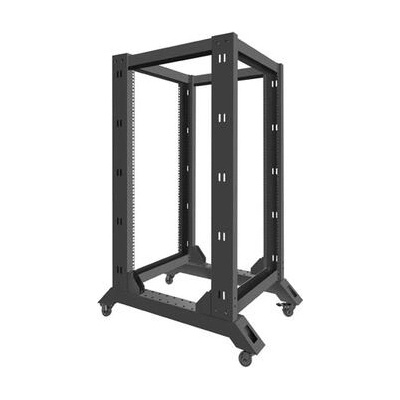 Lanberg open rack 22U 600x800, black (OR01-6822-B)