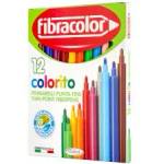 Fibracolor Флумастери Colorito 2.9мм 12 цвята