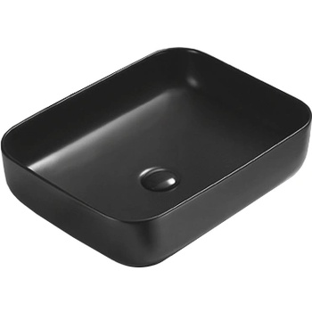 Mexen Carla мивка върху плот 50 x 39 см, черна мат - 21555085 (21555085)