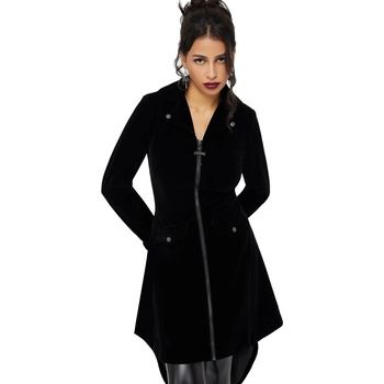 KILLSTAR Дамско палто KILLSTAR - Misery - Black - KSRA013475