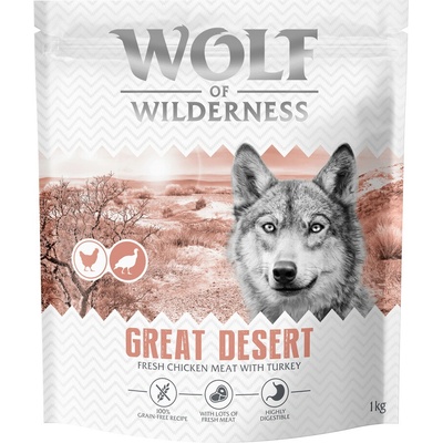 Wolf of Wilderness Adult Great Desert morčacie 1 kg