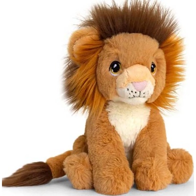 Keel Toys Eкологична плюшена играчка Keel Toys Keeleco - Лъв, 18 cm (SE6231)