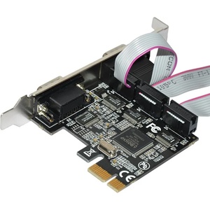 Makki Контролер Makki MAKKI-PCIE-4XSERIAL-V1, от PCIe x1(м) към 4x Serial(DB-9)(ж) (MAKKI-PCIE-4XSERIAL-V1)