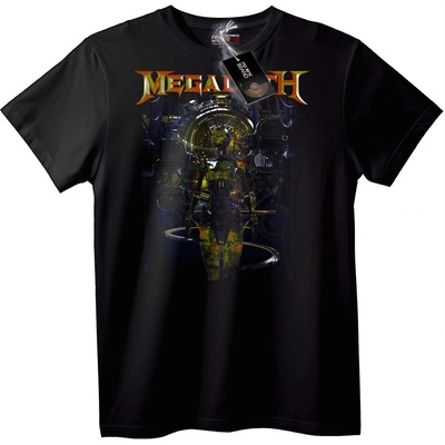 NOONEBRAND Тениска MEGADETH - 3XL, Black