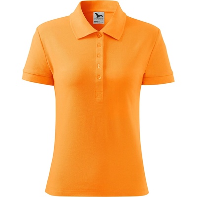 MALFINI Malfini cotton heavy 216 / Дамска поло тениска - мандаринено оранжева xl (216a216)