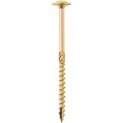 DOMAX Konštrukčný vrut CT s tanierovou hlavou TORX T25 5 x 80 mm pozinkovaný 200 ks
