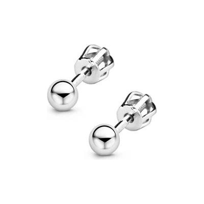 Nubis stříbrné šroubovací kuličky 3mm NB-3297-03