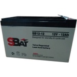S Bat Акумулаторна батерия SBat SBAT12-12, 12V, 12Ah, VRLA (SBAT12-12)