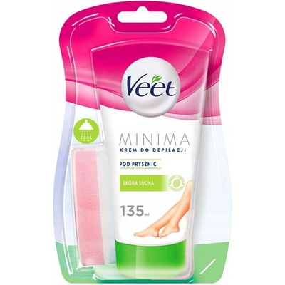 Veet Krém na odstranění chloupků Minima pro citlivou pokožku 135 ml