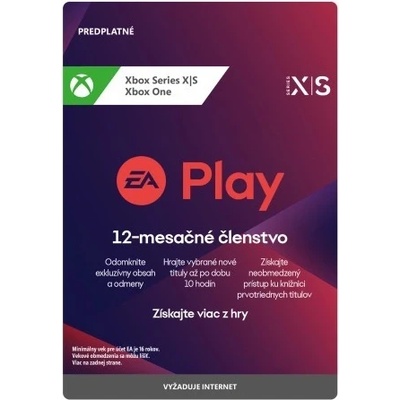 EA Play členství 12 měsíců