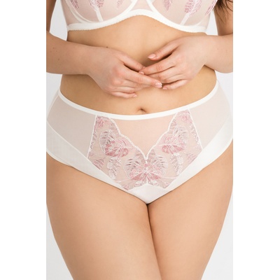 Gorsenia Нежни бикини с бродерия love game k844eh-72327-kremowy - Крем, размер m