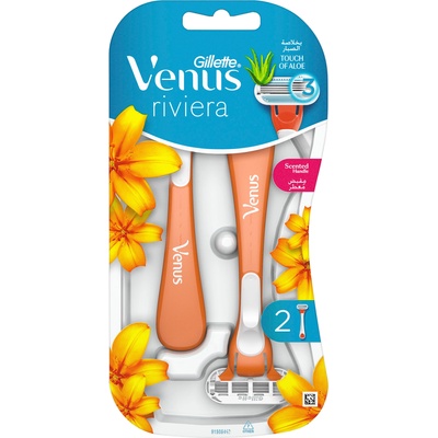 Gillette Venus Самобръсначки за еднократна употреба Riviera, 2 броя