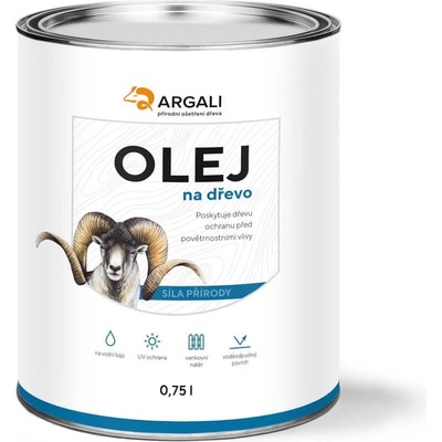 Argali olej na dřevo 0,75 l Bangkirai