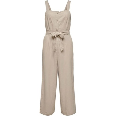 ONLY Гащеризон Only Caro Linen sleeveless jumpsuit - Beige (Oxford Tan)