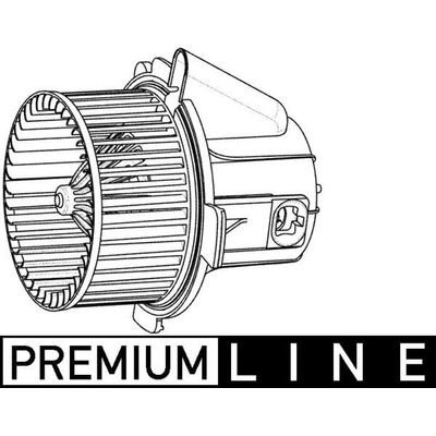 Vnitřní ventilátor MAHLE AB 32 000P (AB32000P)